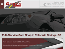 Tablet Screenshot of graystireandautocs.com